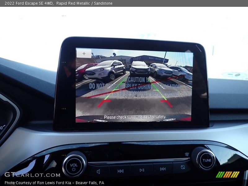 Rapid Red Metallic / Sandstone 2022 Ford Escape SE 4WD