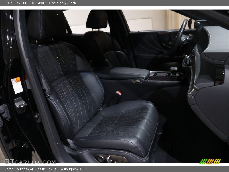 Obsidian / Black 2019 Lexus LS 500 AWD