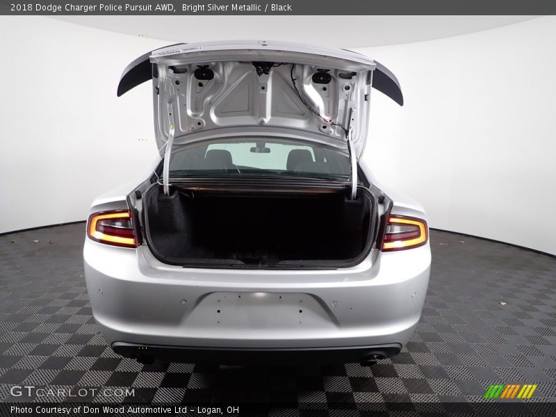 Bright Silver Metallic / Black 2018 Dodge Charger Police Pursuit AWD