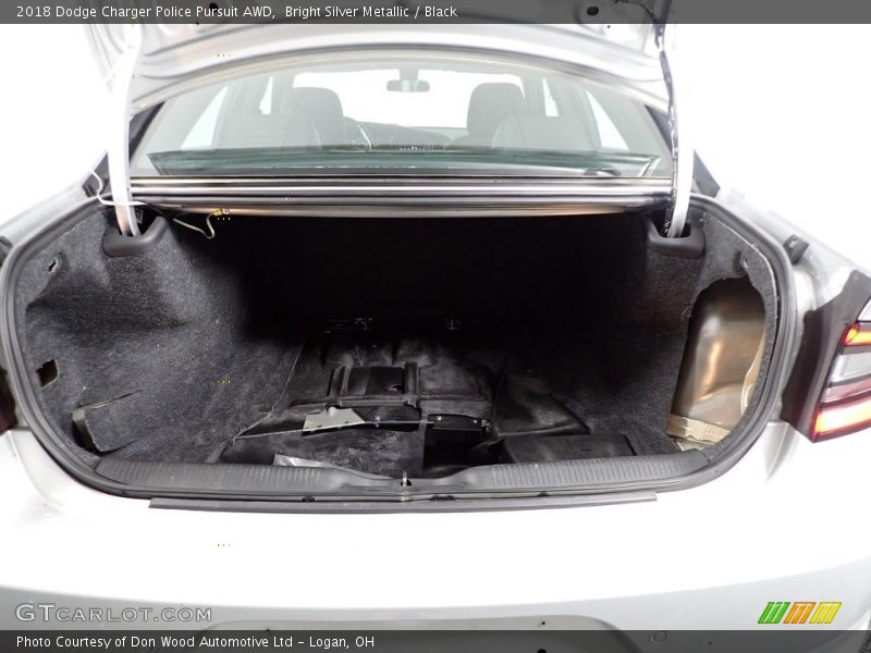 Bright Silver Metallic / Black 2018 Dodge Charger Police Pursuit AWD