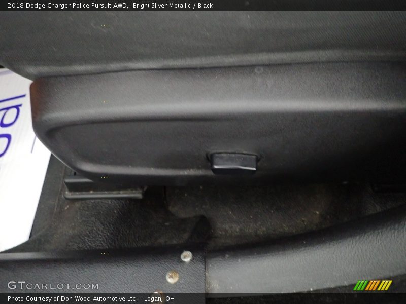 Bright Silver Metallic / Black 2018 Dodge Charger Police Pursuit AWD