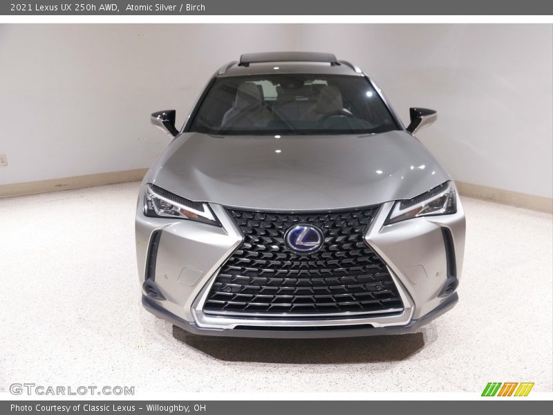 Atomic Silver / Birch 2021 Lexus UX 250h AWD