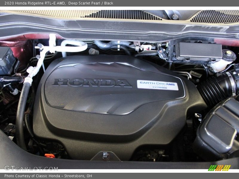 Deep Scarlet Pearl / Black 2020 Honda Ridgeline RTL-E AWD