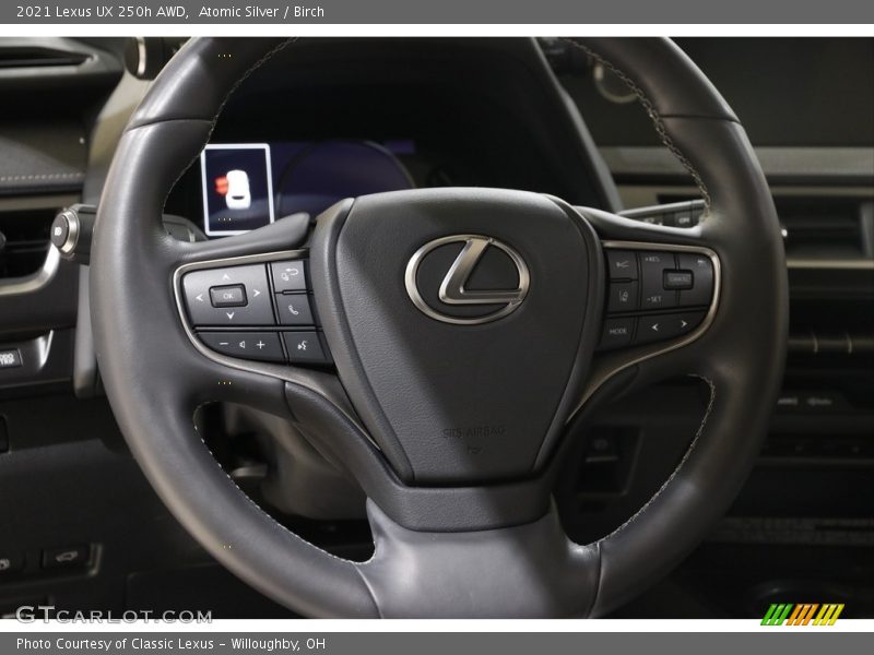 Atomic Silver / Birch 2021 Lexus UX 250h AWD