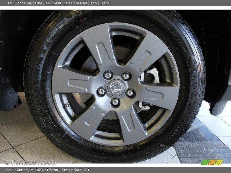 Deep Scarlet Pearl / Black 2020 Honda Ridgeline RTL-E AWD