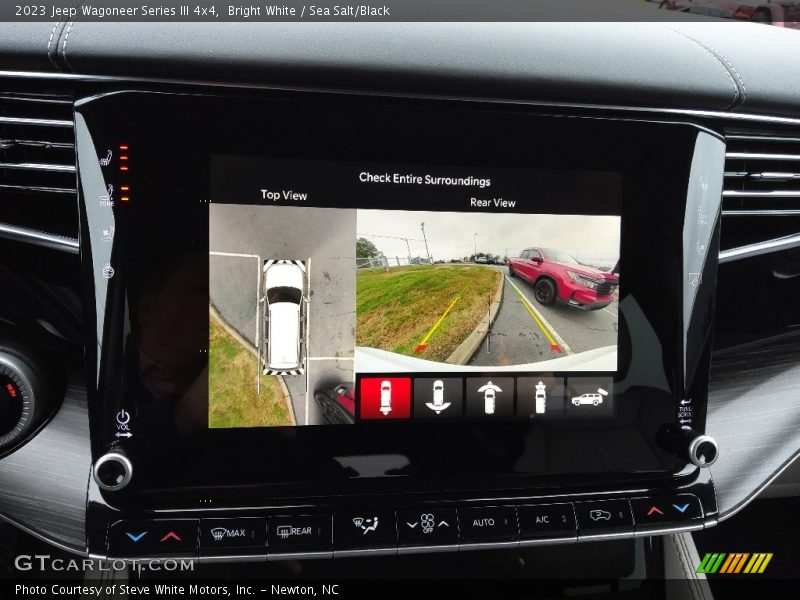 Controls of 2023 Wagoneer Series III 4x4