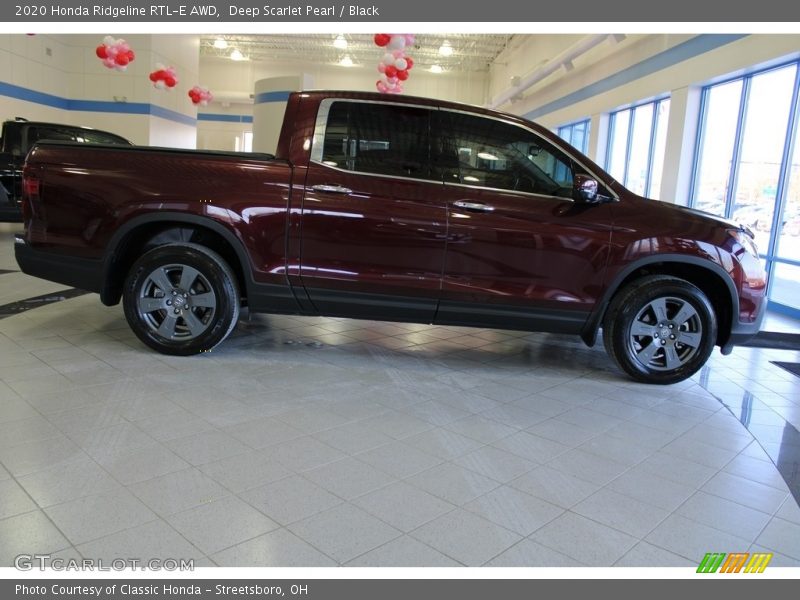 Deep Scarlet Pearl / Black 2020 Honda Ridgeline RTL-E AWD