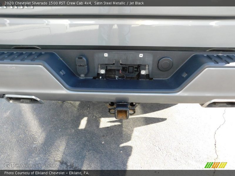 Satin Steel Metallic / Jet Black 2020 Chevrolet Silverado 1500 RST Crew Cab 4x4
