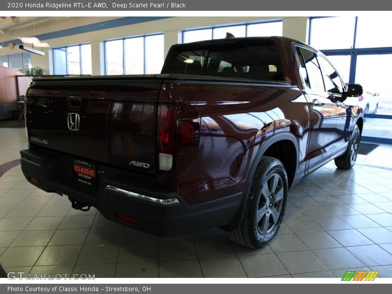 Deep Scarlet Pearl / Black 2020 Honda Ridgeline RTL-E AWD
