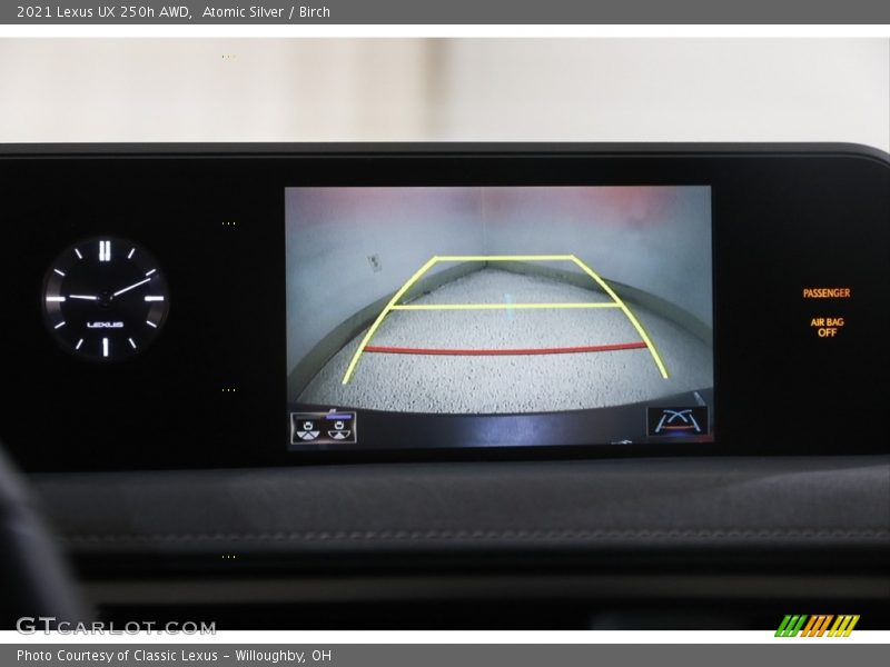 Atomic Silver / Birch 2021 Lexus UX 250h AWD