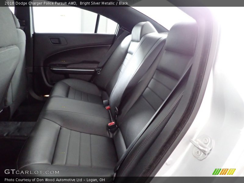 Bright Silver Metallic / Black 2018 Dodge Charger Police Pursuit AWD