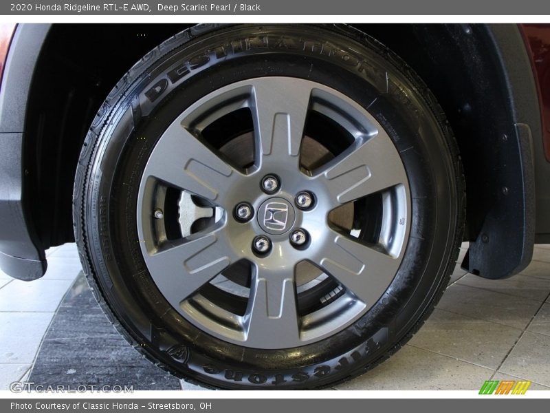 Deep Scarlet Pearl / Black 2020 Honda Ridgeline RTL-E AWD