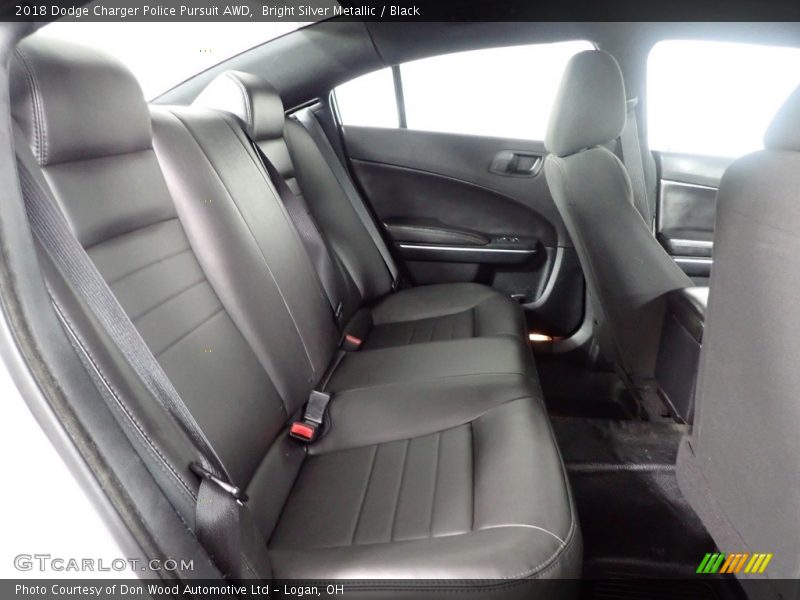 Rear Seat of 2018 Charger Police Pursuit AWD