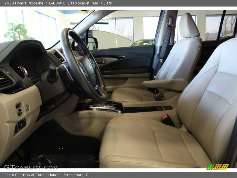 Deep Scarlet Pearl / Black 2020 Honda Ridgeline RTL-E AWD