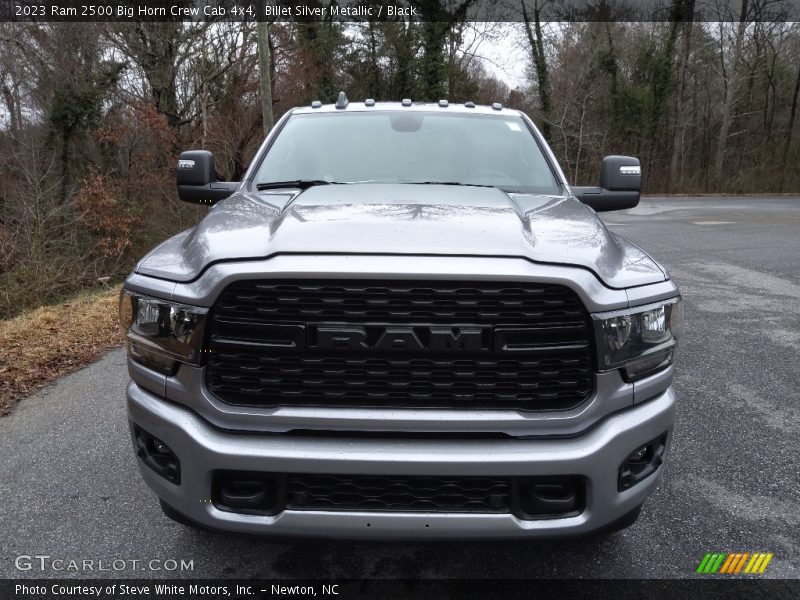 Billet Silver Metallic / Black 2023 Ram 2500 Big Horn Crew Cab 4x4