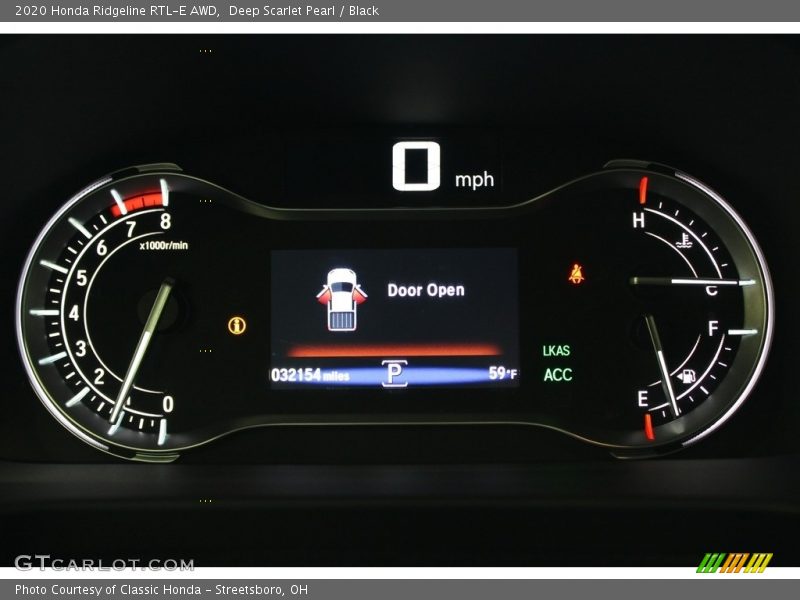 Deep Scarlet Pearl / Black 2020 Honda Ridgeline RTL-E AWD