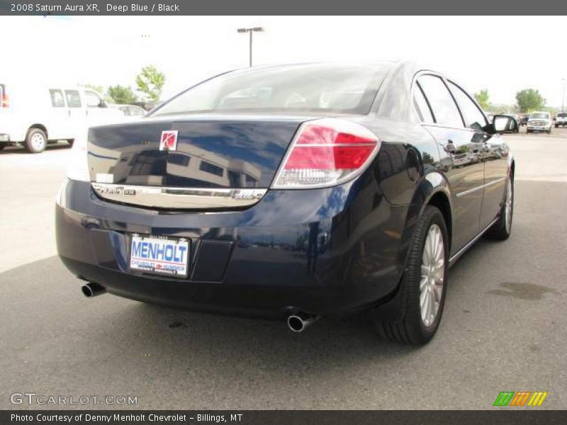 Deep Blue / Black 2008 Saturn Aura XR