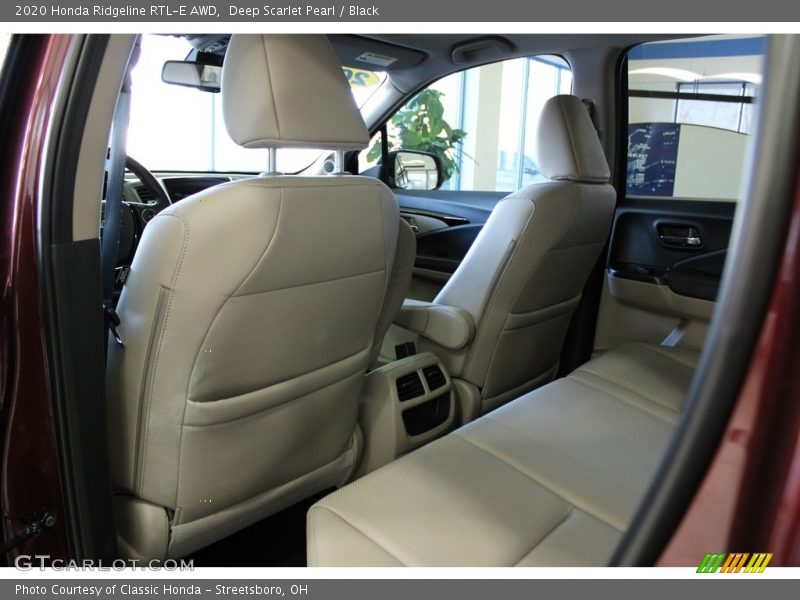 Deep Scarlet Pearl / Black 2020 Honda Ridgeline RTL-E AWD