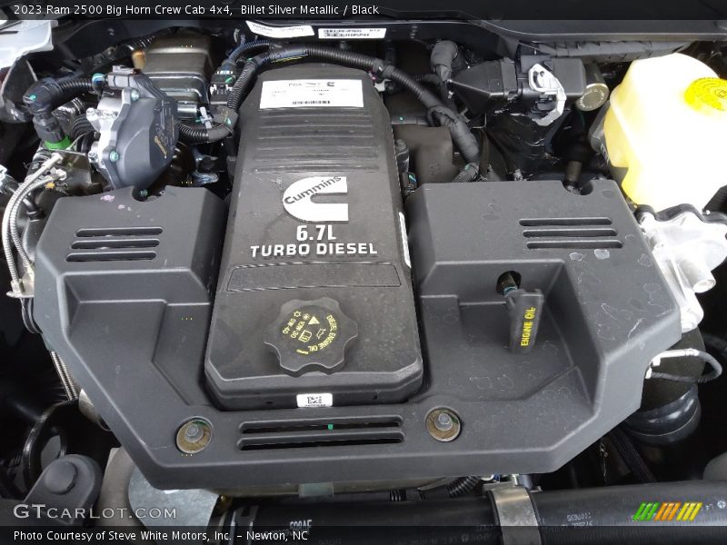  2023 2500 Big Horn Crew Cab 4x4 Engine - 6.7 Liter OHV 24-Valve Cummins Turbo-Diesel Inline 6 Cylinder