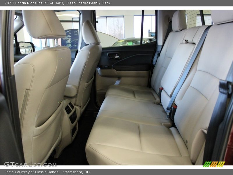 Deep Scarlet Pearl / Black 2020 Honda Ridgeline RTL-E AWD
