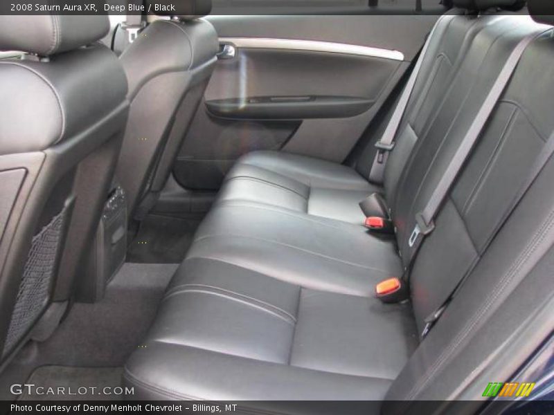 Deep Blue / Black 2008 Saturn Aura XR