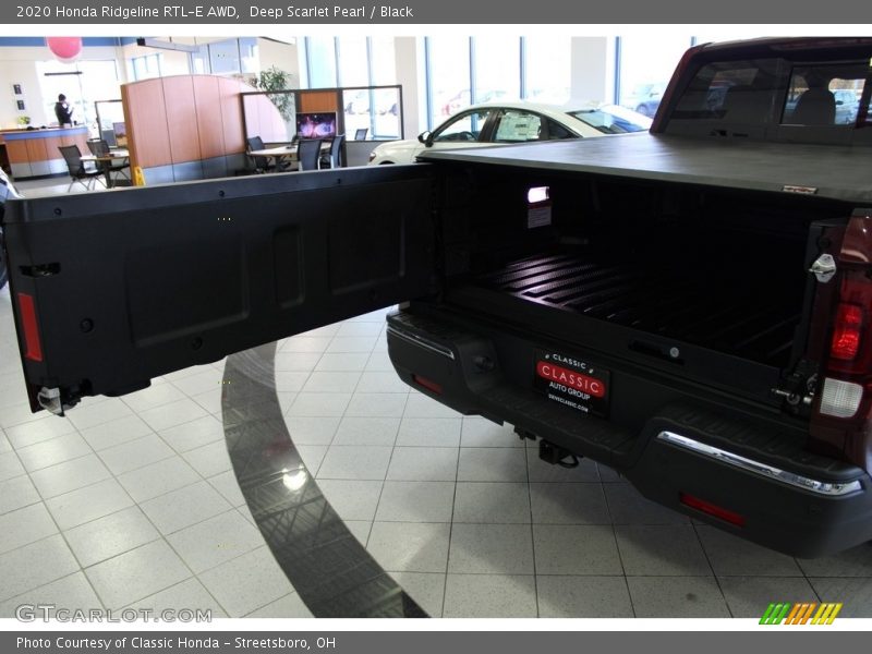 Deep Scarlet Pearl / Black 2020 Honda Ridgeline RTL-E AWD