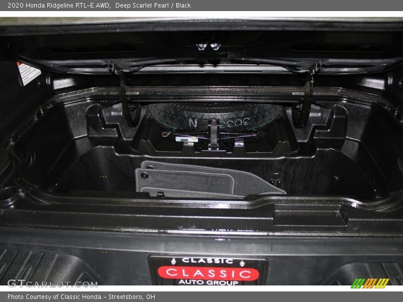 Deep Scarlet Pearl / Black 2020 Honda Ridgeline RTL-E AWD