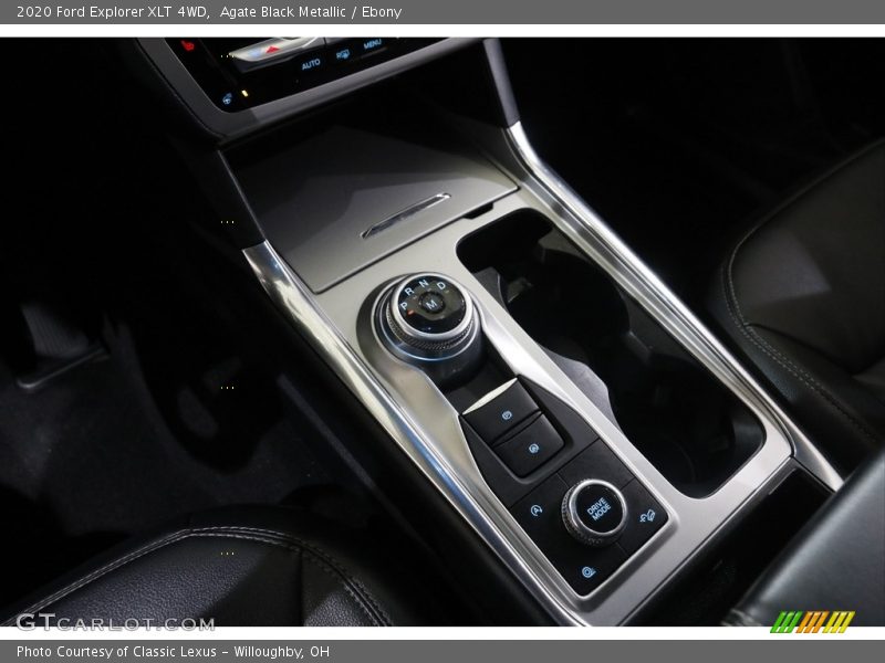 Agate Black Metallic / Ebony 2020 Ford Explorer XLT 4WD