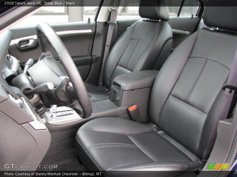 Deep Blue / Black 2008 Saturn Aura XR