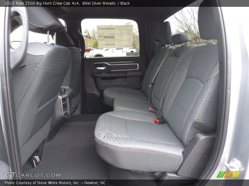 Rear Seat of 2023 2500 Big Horn Crew Cab 4x4