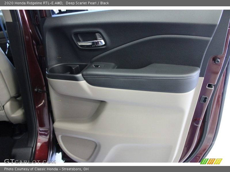 Deep Scarlet Pearl / Black 2020 Honda Ridgeline RTL-E AWD
