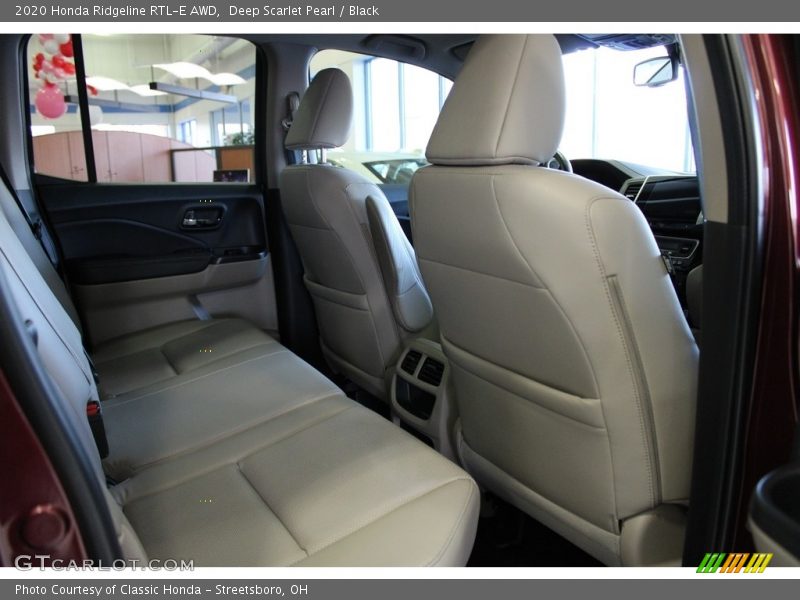 Deep Scarlet Pearl / Black 2020 Honda Ridgeline RTL-E AWD