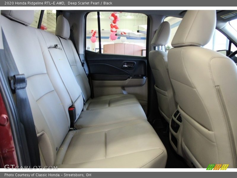 Deep Scarlet Pearl / Black 2020 Honda Ridgeline RTL-E AWD