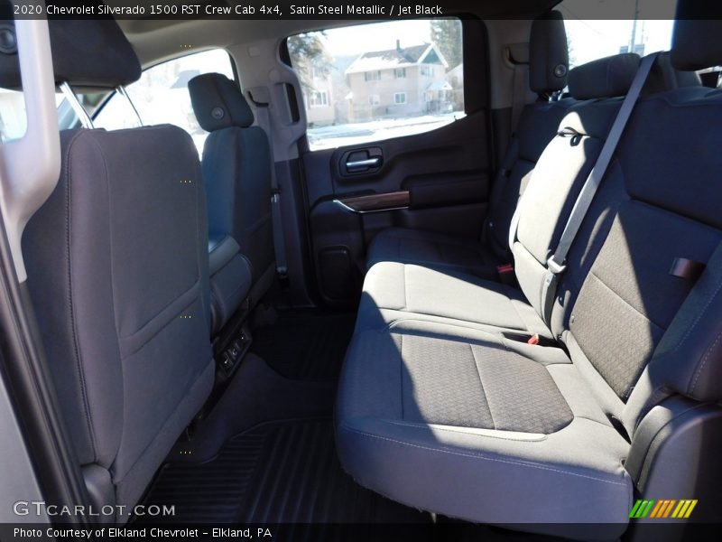 Satin Steel Metallic / Jet Black 2020 Chevrolet Silverado 1500 RST Crew Cab 4x4
