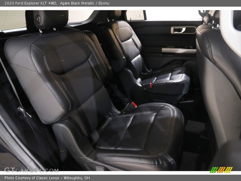 Agate Black Metallic / Ebony 2020 Ford Explorer XLT 4WD
