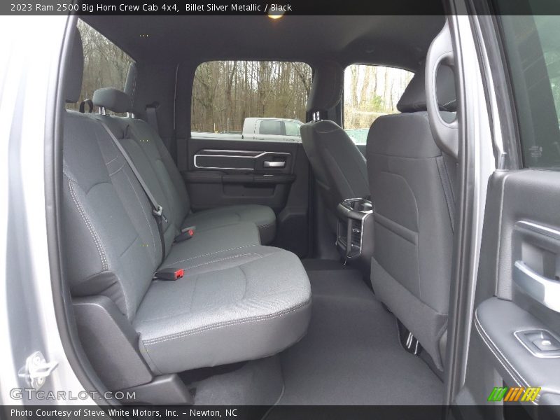 Rear Seat of 2023 2500 Big Horn Crew Cab 4x4