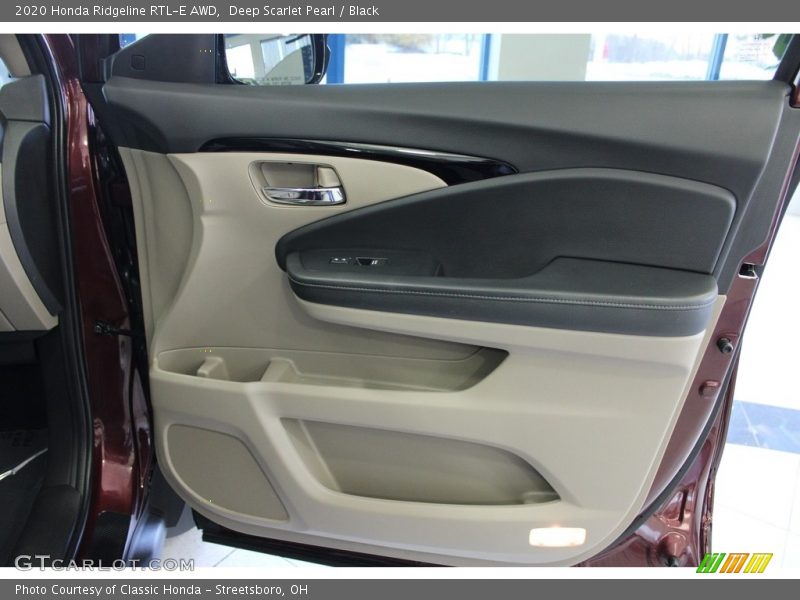 Deep Scarlet Pearl / Black 2020 Honda Ridgeline RTL-E AWD