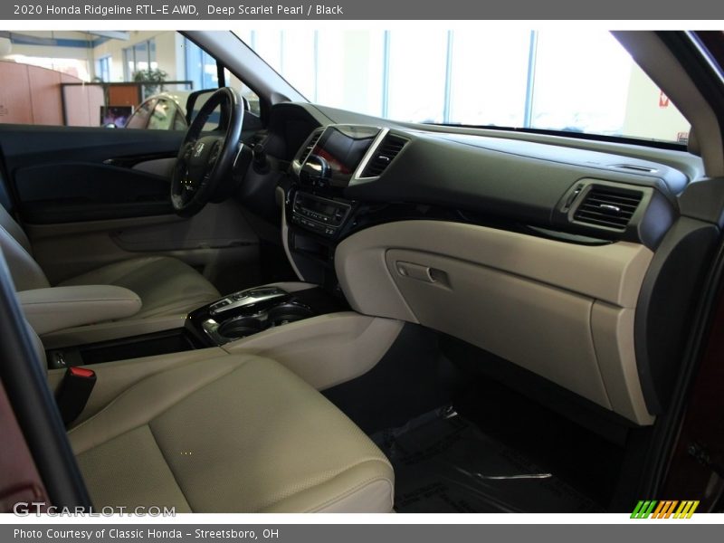 Deep Scarlet Pearl / Black 2020 Honda Ridgeline RTL-E AWD