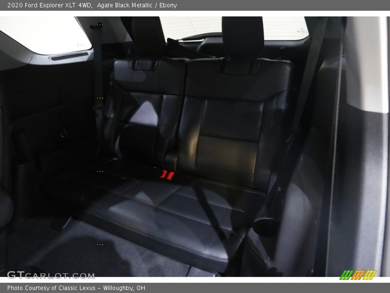Agate Black Metallic / Ebony 2020 Ford Explorer XLT 4WD