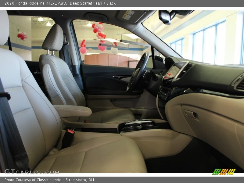 Deep Scarlet Pearl / Black 2020 Honda Ridgeline RTL-E AWD