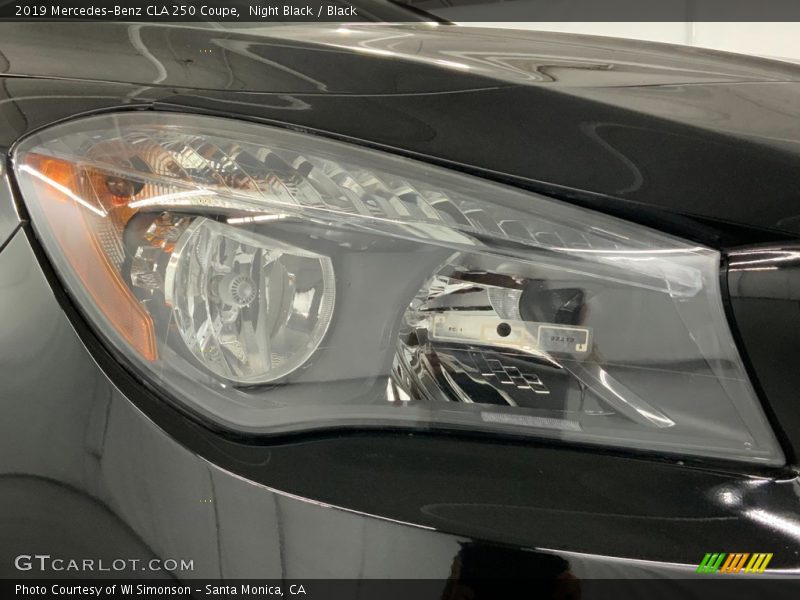 Night Black / Black 2019 Mercedes-Benz CLA 250 Coupe