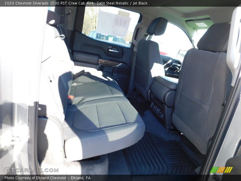 Satin Steel Metallic / Jet Black 2020 Chevrolet Silverado 1500 RST Crew Cab 4x4