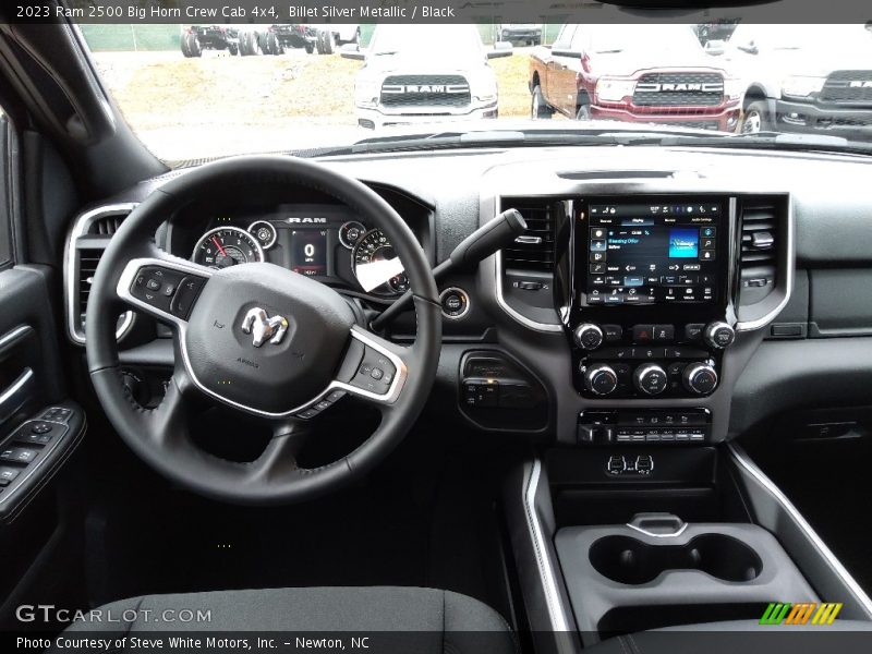 Dashboard of 2023 2500 Big Horn Crew Cab 4x4