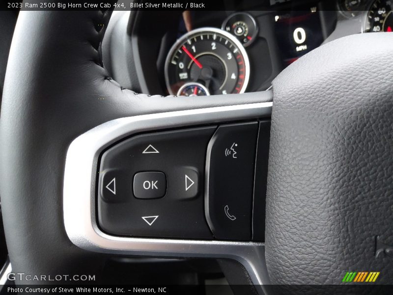  2023 2500 Big Horn Crew Cab 4x4 Steering Wheel