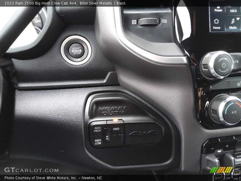 Controls of 2023 2500 Big Horn Crew Cab 4x4