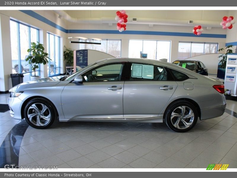 Lunar Silver Metallic / Gray 2020 Honda Accord EX Sedan