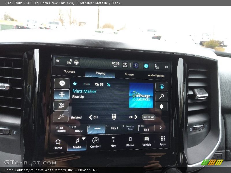 Controls of 2023 2500 Big Horn Crew Cab 4x4
