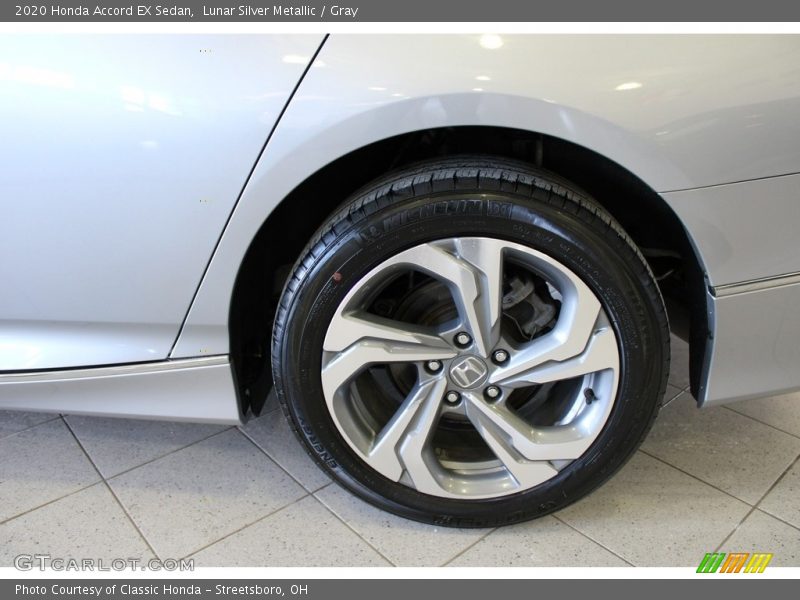 Lunar Silver Metallic / Gray 2020 Honda Accord EX Sedan