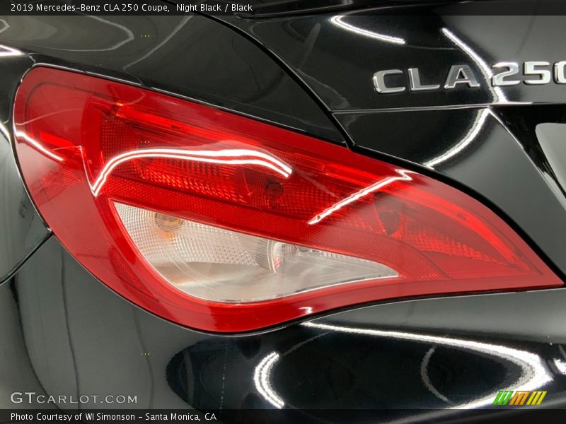 Night Black / Black 2019 Mercedes-Benz CLA 250 Coupe