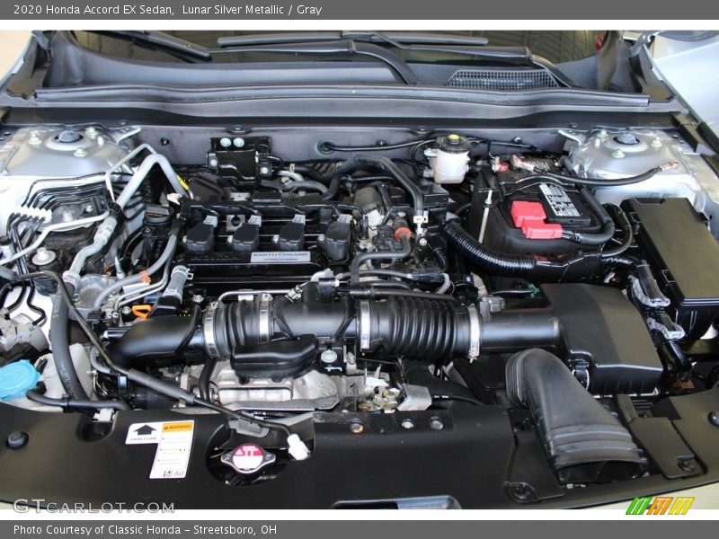 Lunar Silver Metallic / Gray 2020 Honda Accord EX Sedan